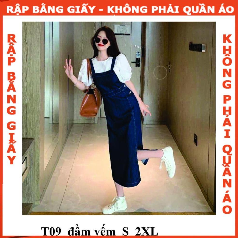 Rập giấy A0 mã T09 ( rập đầm yếm - ko phải quần áo) (BẢN VẼ)