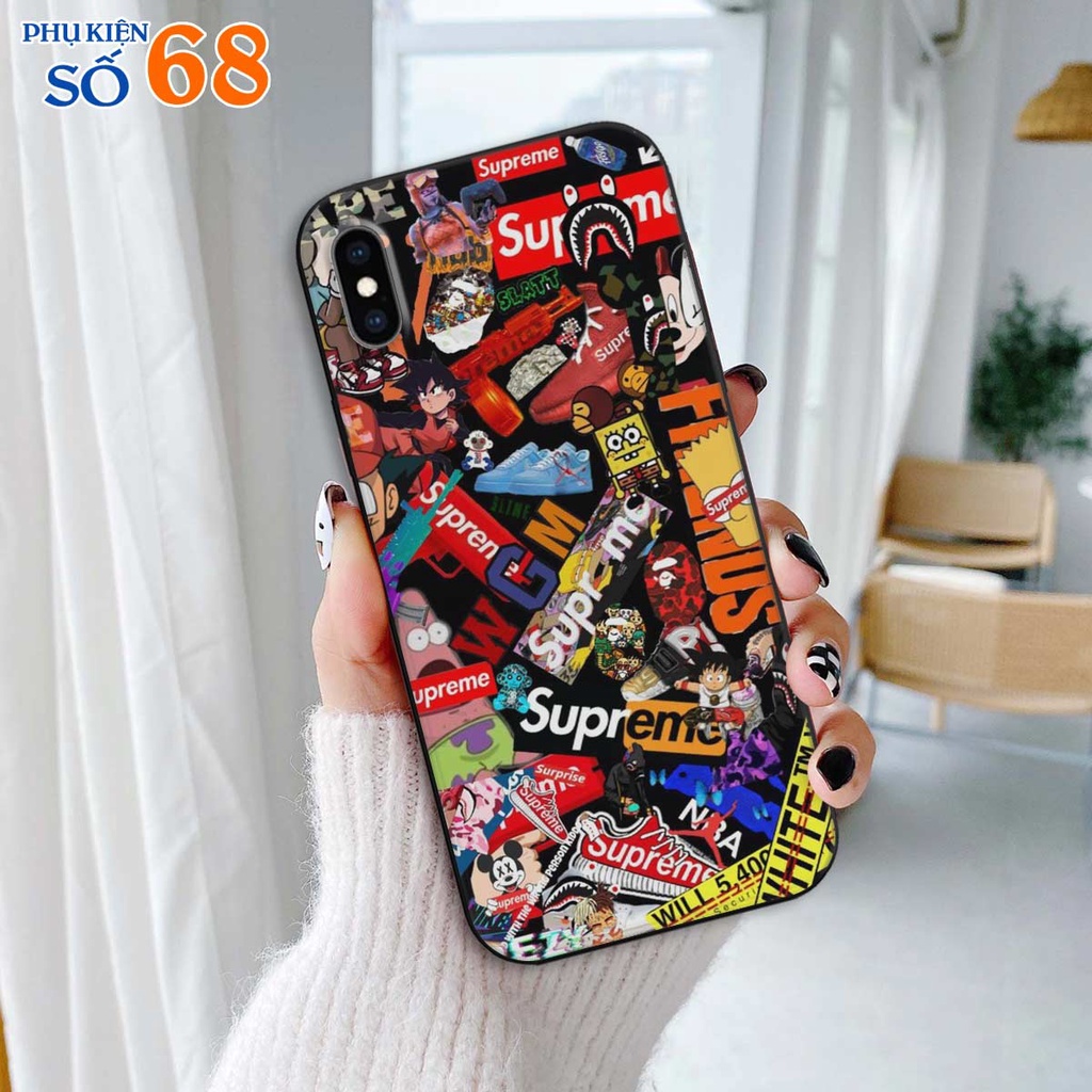 Ốp TPU dẻo iPhone X Xr Xs XsMax Max Silicon hình thời trang phong cách, rẻ đẹp