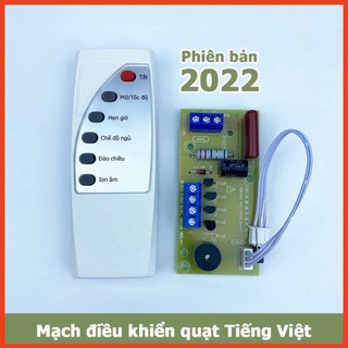 ⚡Bản Tiếng Việt⚡ Bộ Vỉ Mạch Quạt điều khiển từ xa