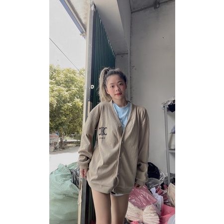 Áo cadigan tăm cê lai ảnh thật