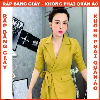 Rập giấy a0 mã 1530 - rập áo vest