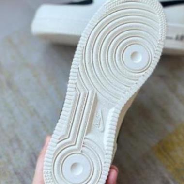 Giày Air Force 1 Mũi Đen, Giày AF1 Cream And Black Bản Cao Cấp Hàng Đẹp Nam Nữ Full Box Bill/Giày quảng châu