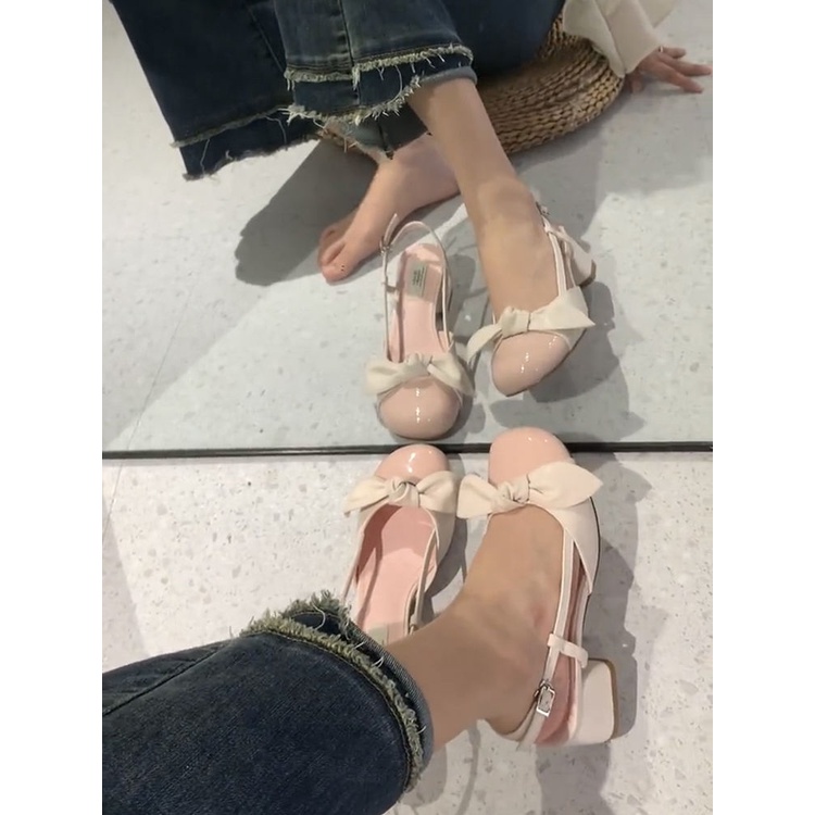 Giày Cao Gót Sandal Mùa Hè Phong Cách Thời Trang Mới Cho Nữ