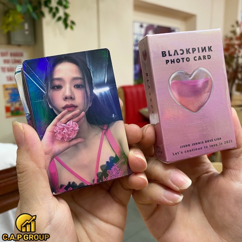 Bán lẻ card lomo hologram Blackpink