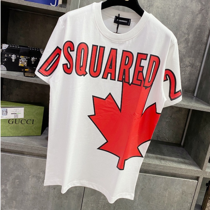 Áo phông Nam Nữ DSQ2 T-shirt Hình Lá Phong Đỏ, Áo Thun Nam Nữ Unisex Form Rộng Siêu Hot 2023. Unisex.smt