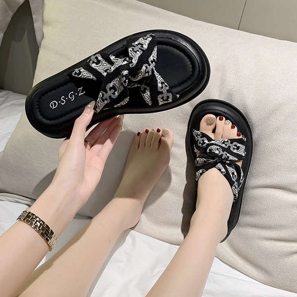 Dép Đế Dày Thiết Kế Mới Thời Trang Mùa Hè Dành Cho Nữ