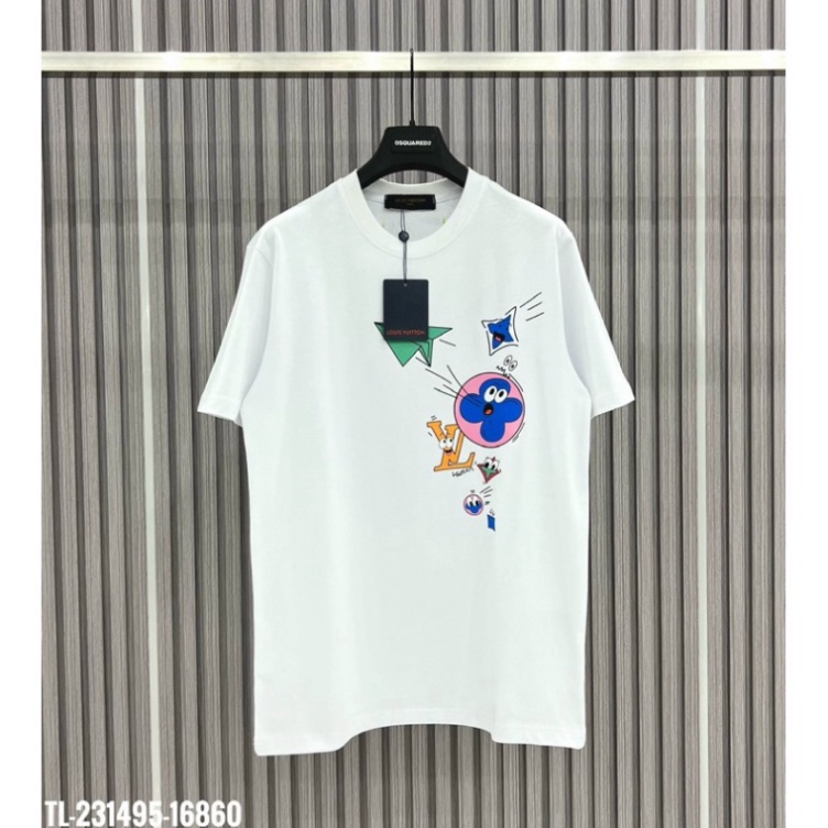 Áo thun , phông Lunvuituoi MS16 Vải Cotton 100%