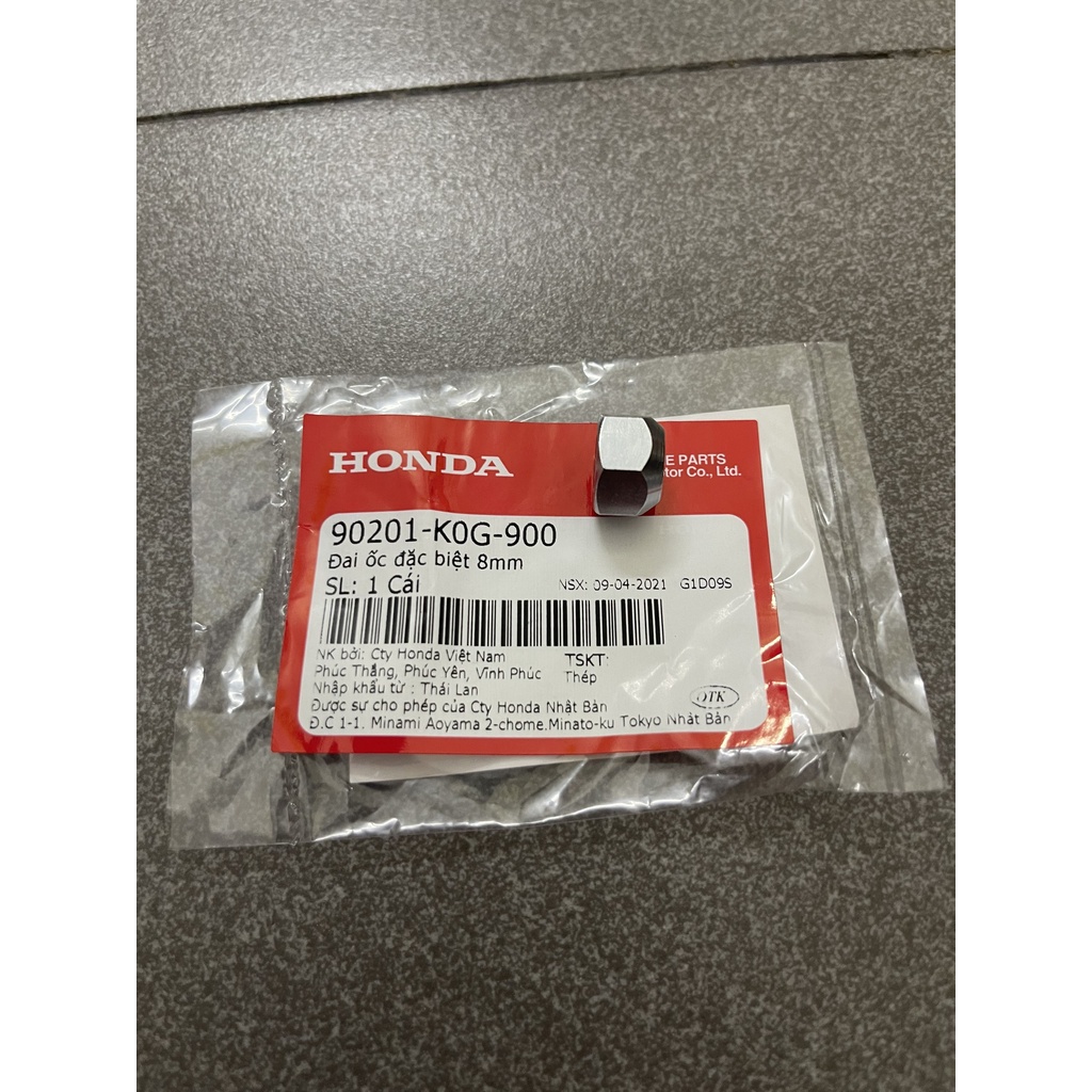 Ốc chỉnh nồi xe cup 125 hàng chính hãng 90201K0G900