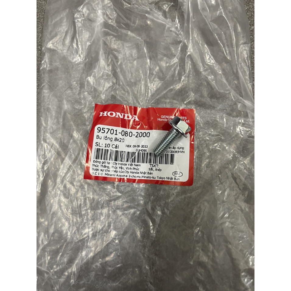 Ốc ắc cao su thanh để chân chính future neo future x future 2 hàng chính hãng 50612KPH900 50613KFL850 95701080250095701