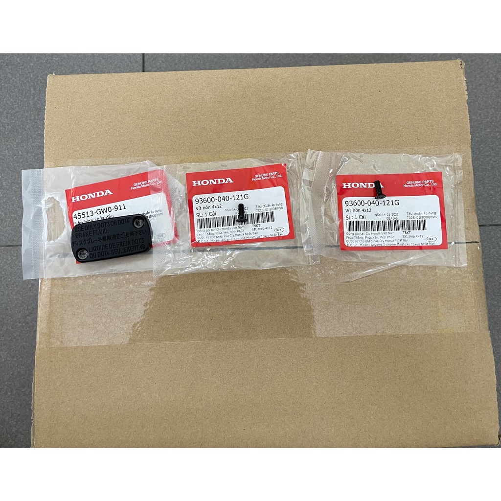 Ốc nắp bình dầu tất cả xe số hàng chính hãng 45513GW091 93600040121G