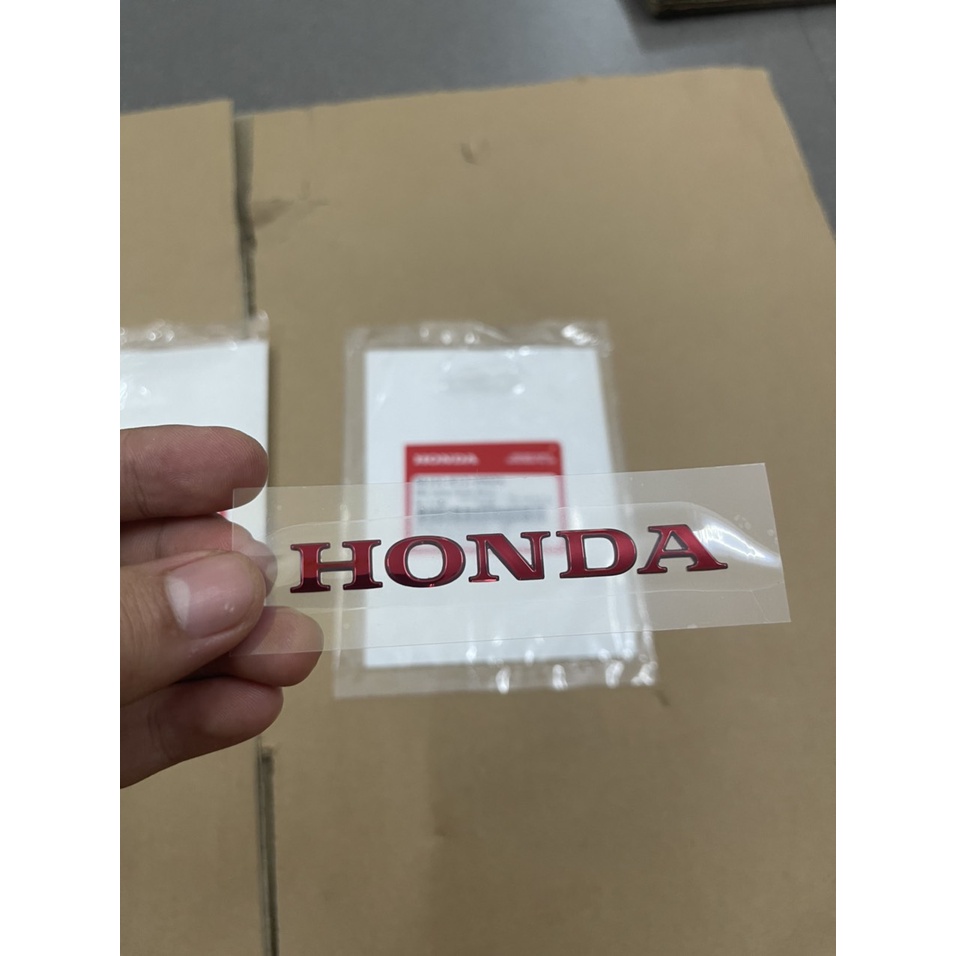 Tem chữ honda mặt nạ xe lead 125 hàng chính hãng 86101K12V00ZA 86101K12V00ZB