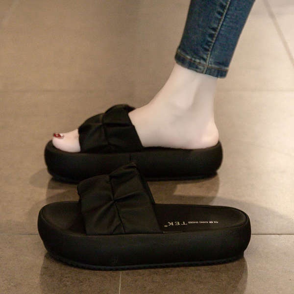 Dép Đế Dày Thời Trang Mùa Hè Dành Cho Nữ