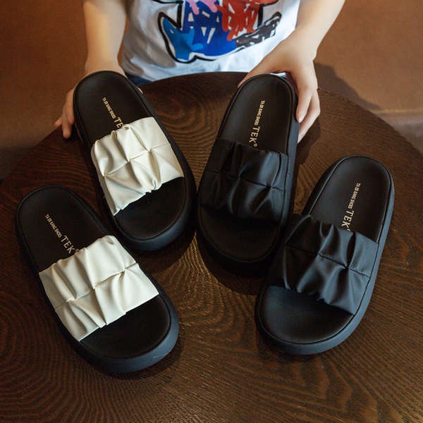 Dép Đế Dày Thời Trang Mùa Hè Dành Cho Nữ