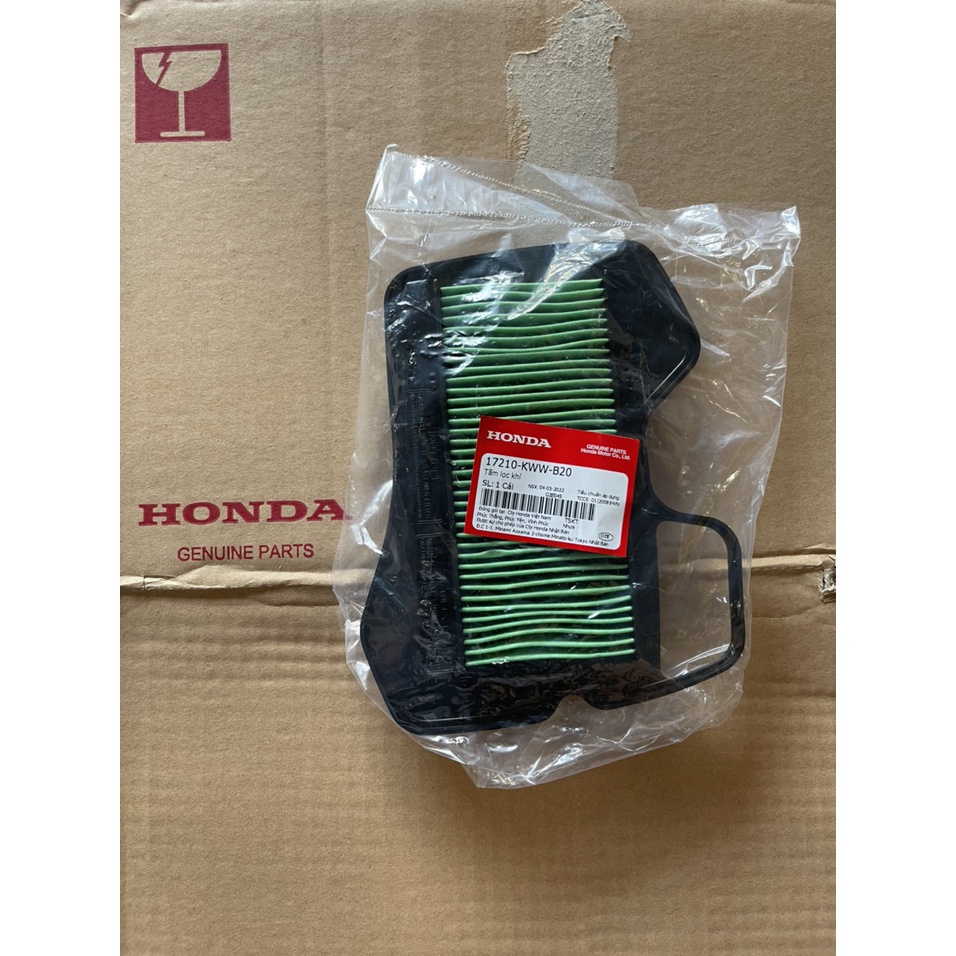 Lọc gió xe máy | tấm lọc khí WAVE A110, S110, RSX110, BLADE Số chính hãng Honda
