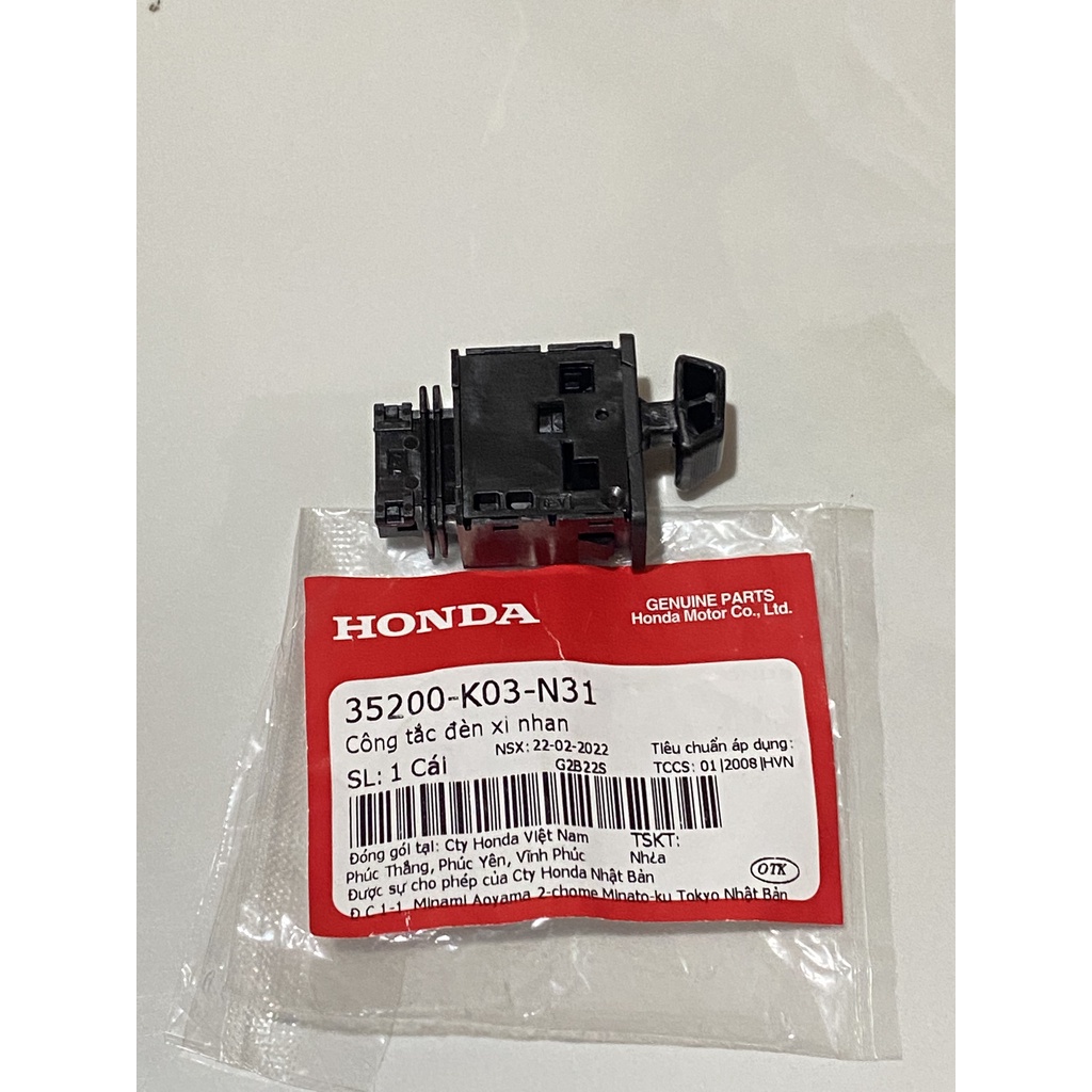 Công tắc đèn xi nhan BLADE Số, VISION  chính hãng Honda