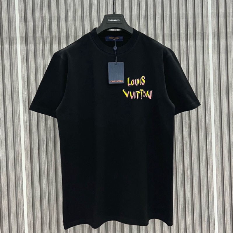 Áo thun , Phông LV con cáo vải cotton 100%