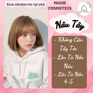 Thuốc nhuộm tóc màu nâu tây