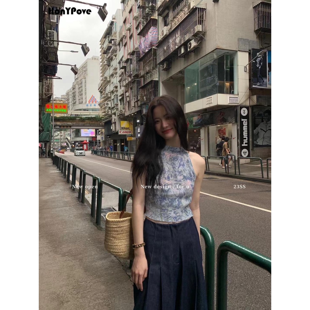Áo Hai Dây Dáng Ôm Thời Trang Mùa Hè Hàn Quốc 23