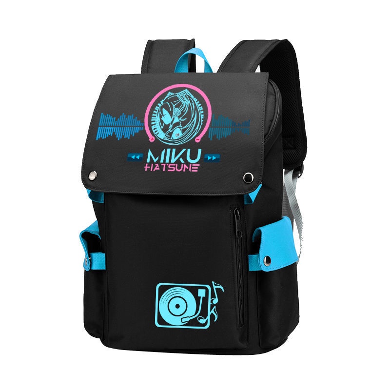 Balo Đi Học In Hình Hatsune Miku Thời Trang Cho Nam Nữ