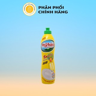 Nước rửa chén mỹ hảo 5x đậm đặc tinh dầu vỏ chanh 400g