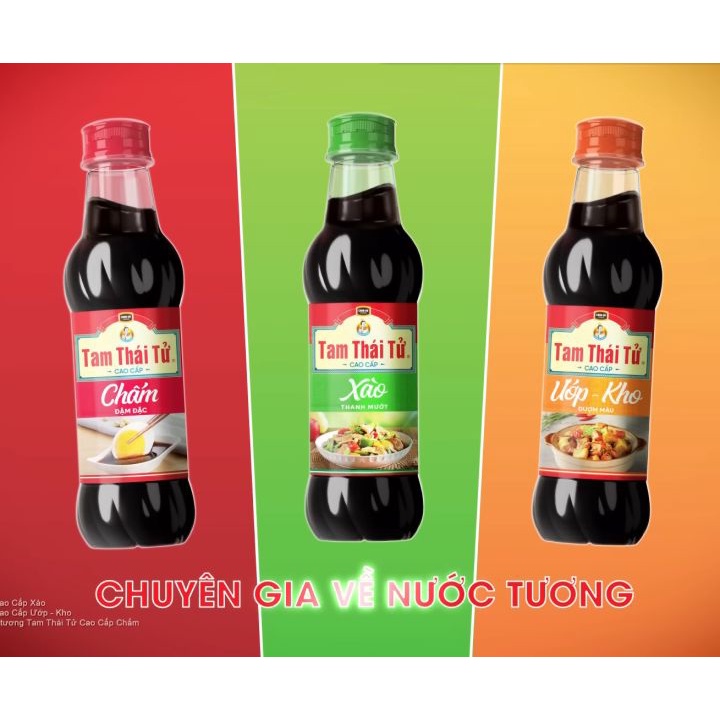 Nước Tương Tam Thái Tử Cao Cấp Chấm - Xào - Ướp Kho 500ml