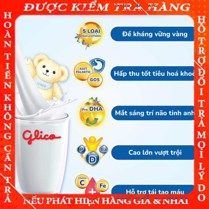 Sữa Glico Icreo Follow Up Milk (Icreo Số 1) Lon 820g  dothao