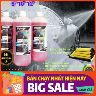 Xả kho Dung dịch rửa xe không chạm Nước rửa xe bọt tuyết chính hãng Ekokemika Bio 45 loại 1 lít shopxesang