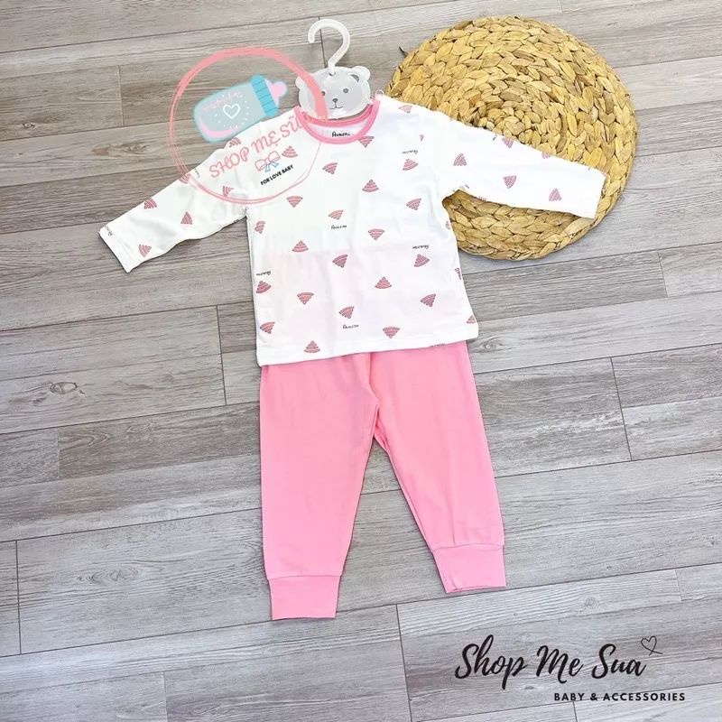 Bộ dài tay thu đông Avaler chất sợi tre 6M đến 4Y