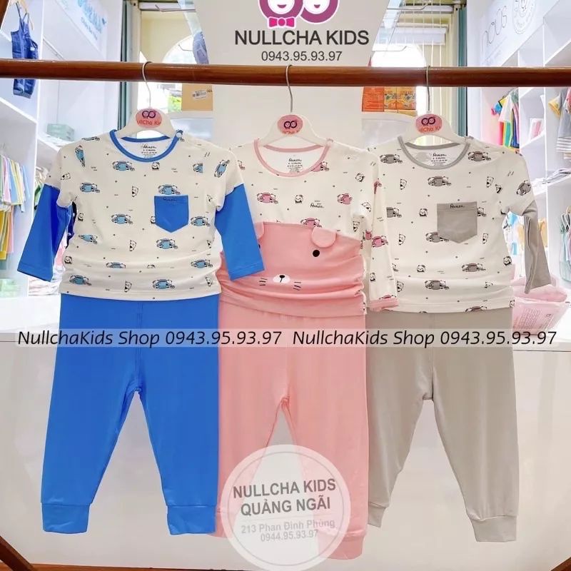 Avaler - Bộ dài tay chất sợi tre cao cấp cho bé trai, bé gái