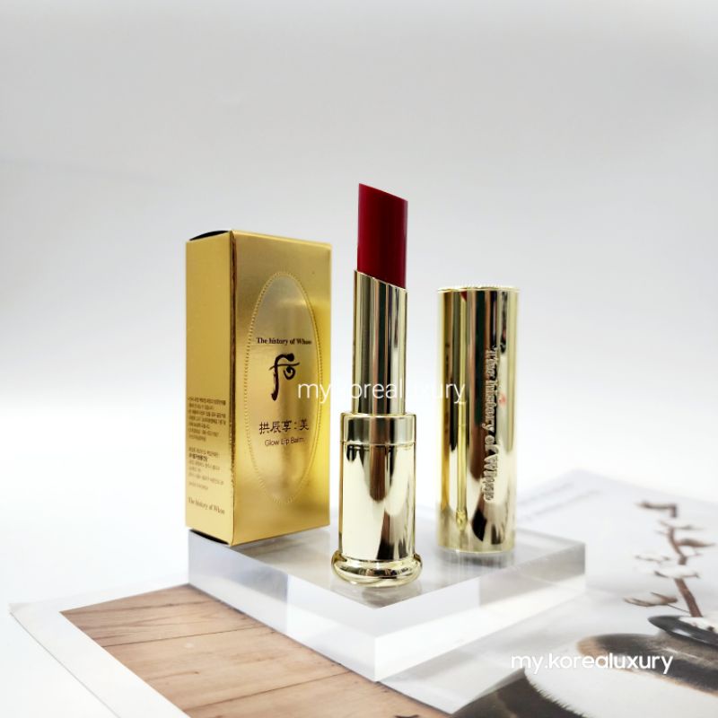 Son dưỡng môi có màu Whoo Mi Glow Lip Balm 3.3g