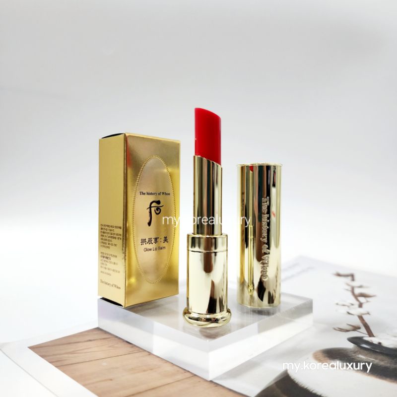 Son dưỡng môi có màu Whoo Mi Glow Lip Balm 3.3g