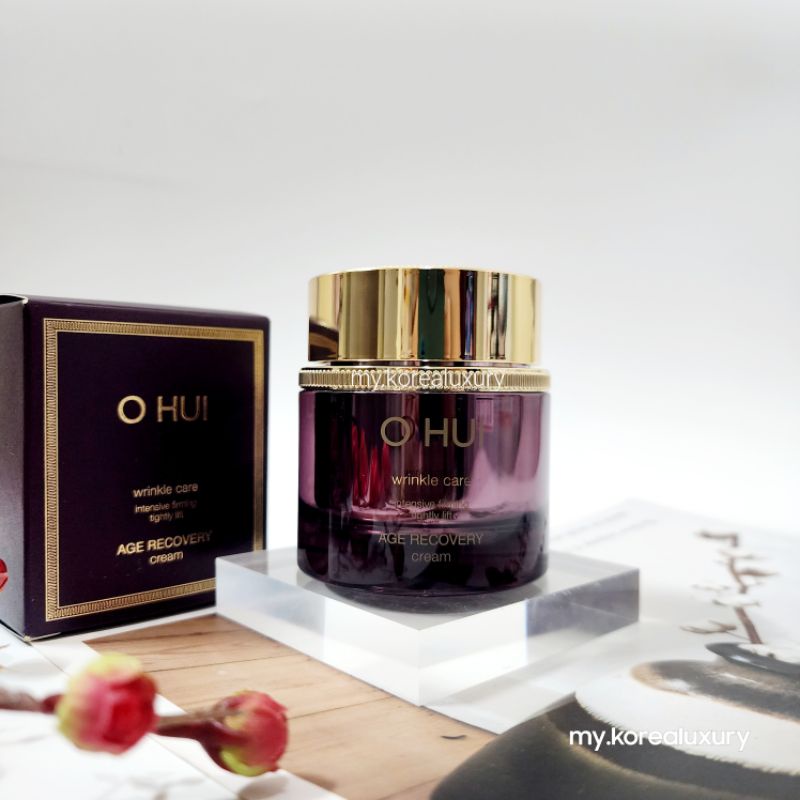 Kem dưỡng chống nhăn da chống lão hóa Ohui Tím Baby Collagen Ohui Age Recovery Cream