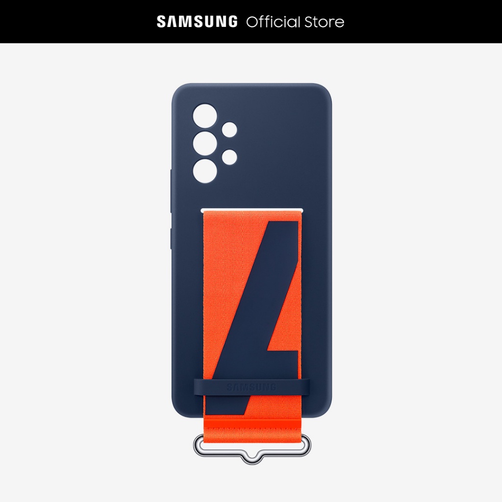 A53 5G Silicone Cover with Strap