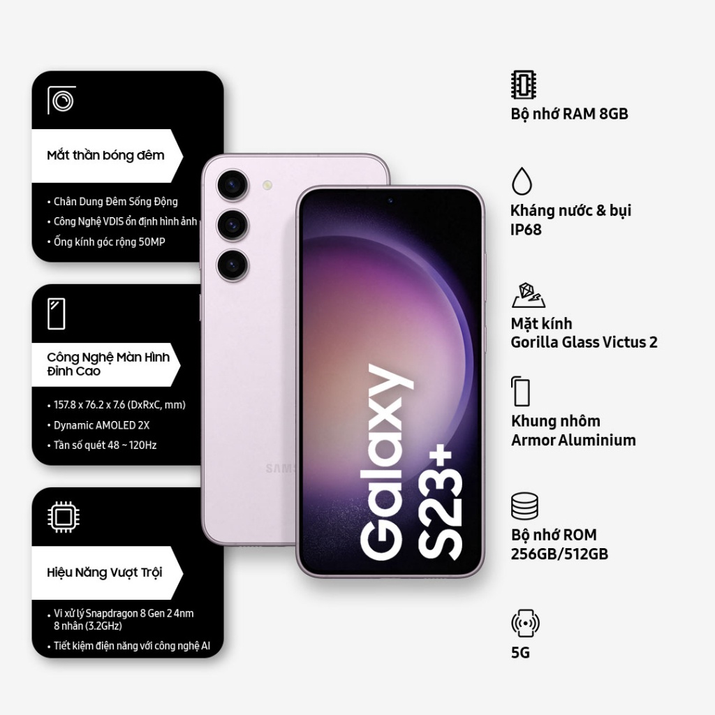Điện Thoại Samsung Galaxy S23+