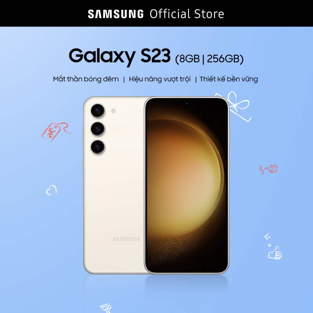 Điện Thoại Samsung Galaxy S23 (8GB/256GB)