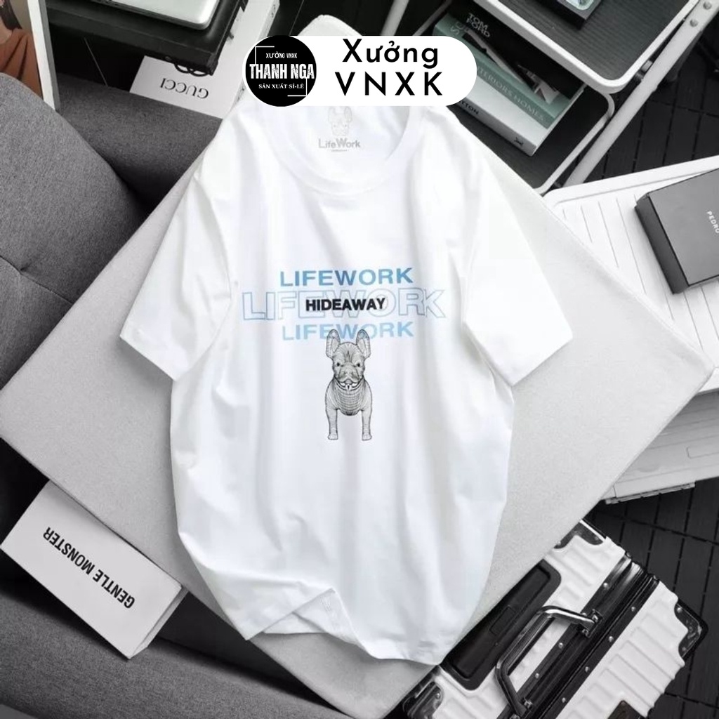 áo thun nam-nữ VNXK 100% Cotton 4 chiều dày dặn