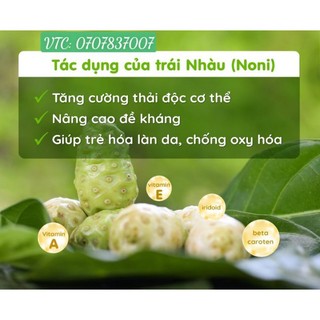 Trái nhàu tươi hữu cơ 500g
