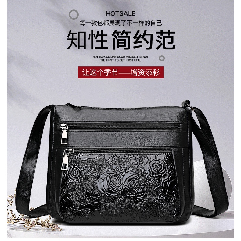 Túi Xách Da Nhiều Ngăn Siêu Nhẹ Cỡ Lớn Thời Trang Cho Phụ Nữ Trung Niên