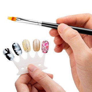 Cọ Ombre mái thưa cán gỗ vẽ móng nail