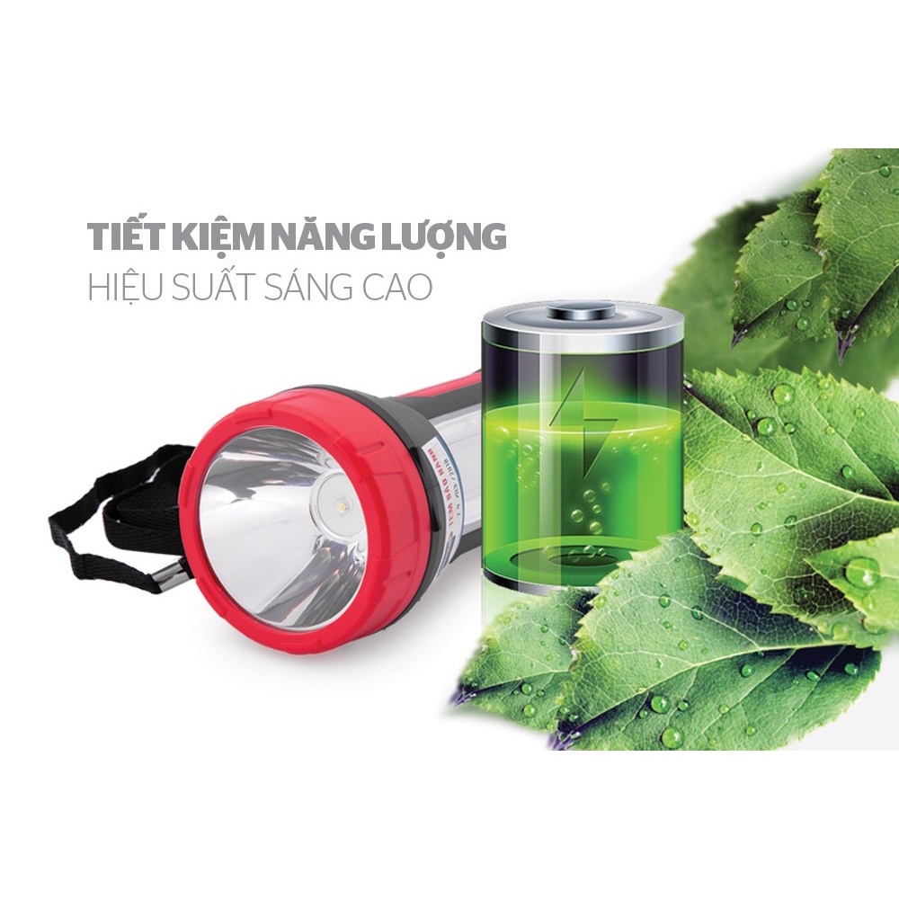 Đèn pin xách tay 2 chức năng Sunhouse SHE-8100