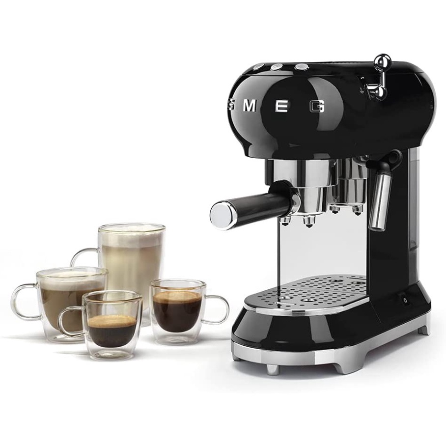 Máy Pha Cà Phê Smeg, Máy Pha Cafe, Espresso, Smeg Coffee Machine, Dung Tích 1L, Nhập Đức, BH 12 Tháng, Nghiennha_99