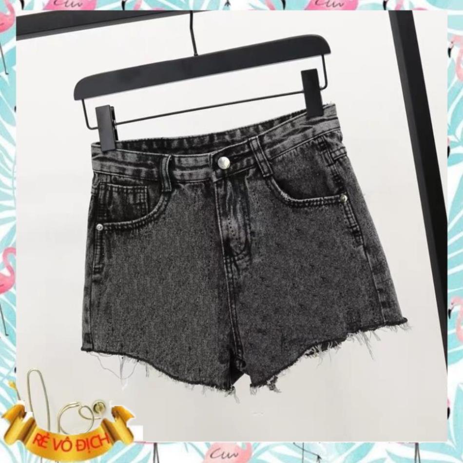 Ok Quần Short Bò Nữ Cạp Cao Phong Cách Thời Trang Cực Ngầu Chất Denim Siêu Dày Dặn Cao Cấp Q16 Tt Ok Tt Đẹp An B