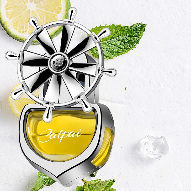 Nước Hoa Catpai xoay cánh theo gió, Cài Cửa Gió Điều Hòa Khuếch Tán Tinh Dầu Khử Mùi Xe Hơi