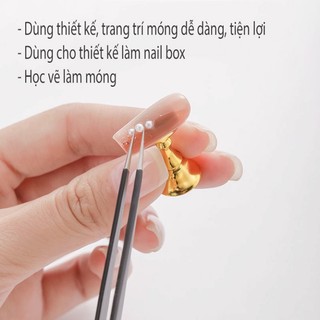 Đế gắn móng giả, đế quân cờ gắn móng để nam châm