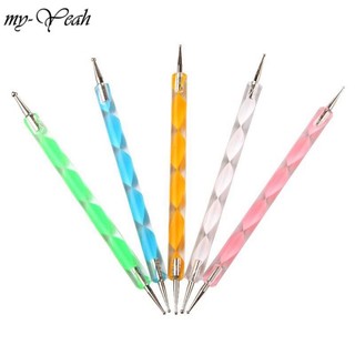 Bút chấm bi nail vẽ móng 2 đầu inox