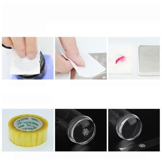 Con dấu in móng, đầu siclicon in móng nail