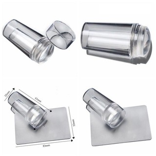 Con dấu in móng, đầu siclicon in móng nail