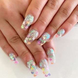 Bướm ẩn trang trí móng, bướm ẩn nail