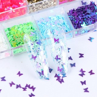 Bướm ẩn trang trí móng, bướm ẩn nail