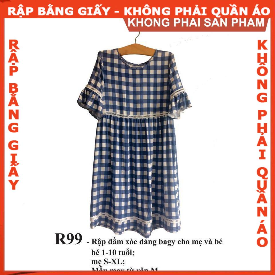 Rập giấy mã R99 (Bản vẽ) (BẢN VẼ)
